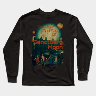 Sanctuary Moon Crack art Long Sleeve T-Shirt